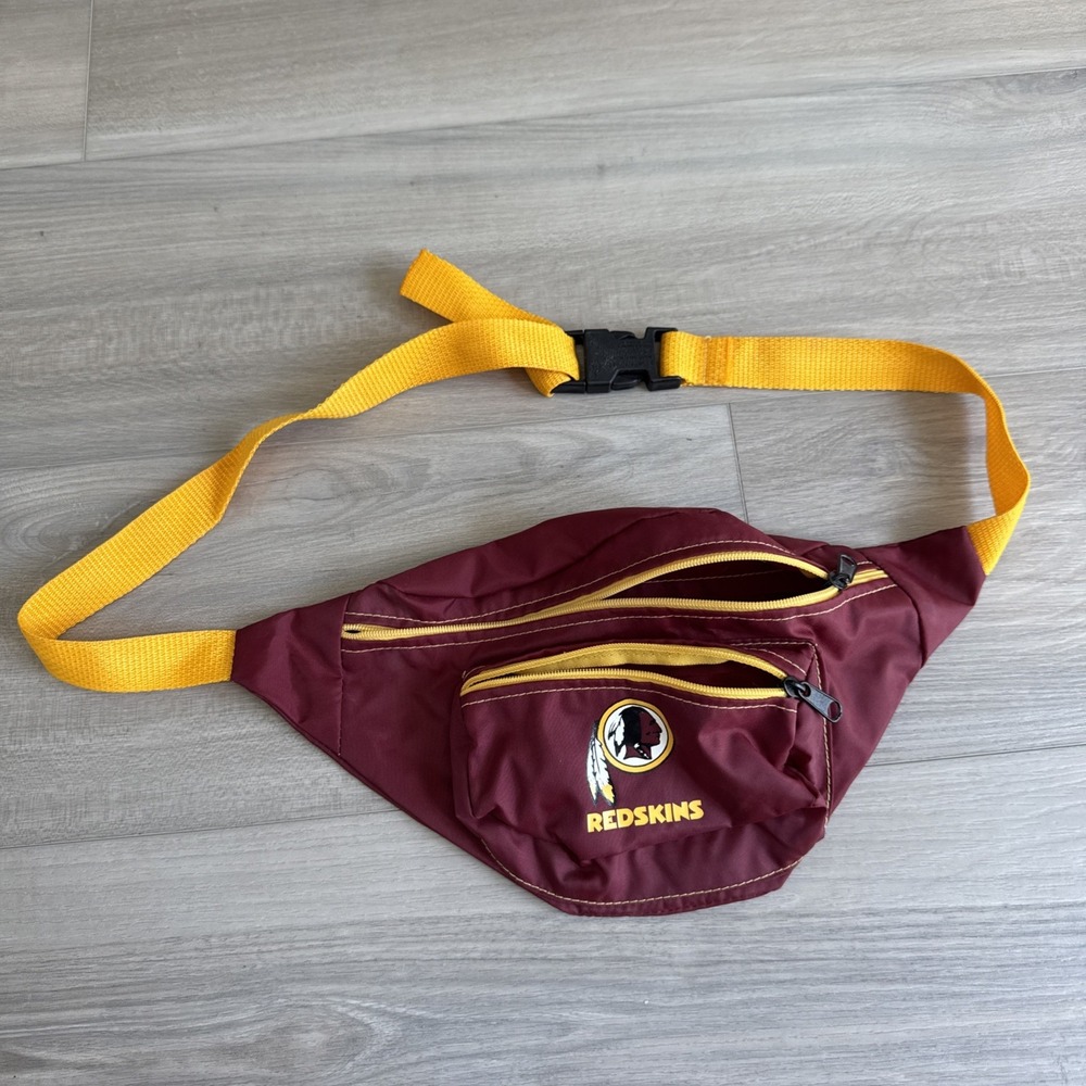 Vintage‎ Washington Redskins Fannie Pack with Two Zippered Compartments